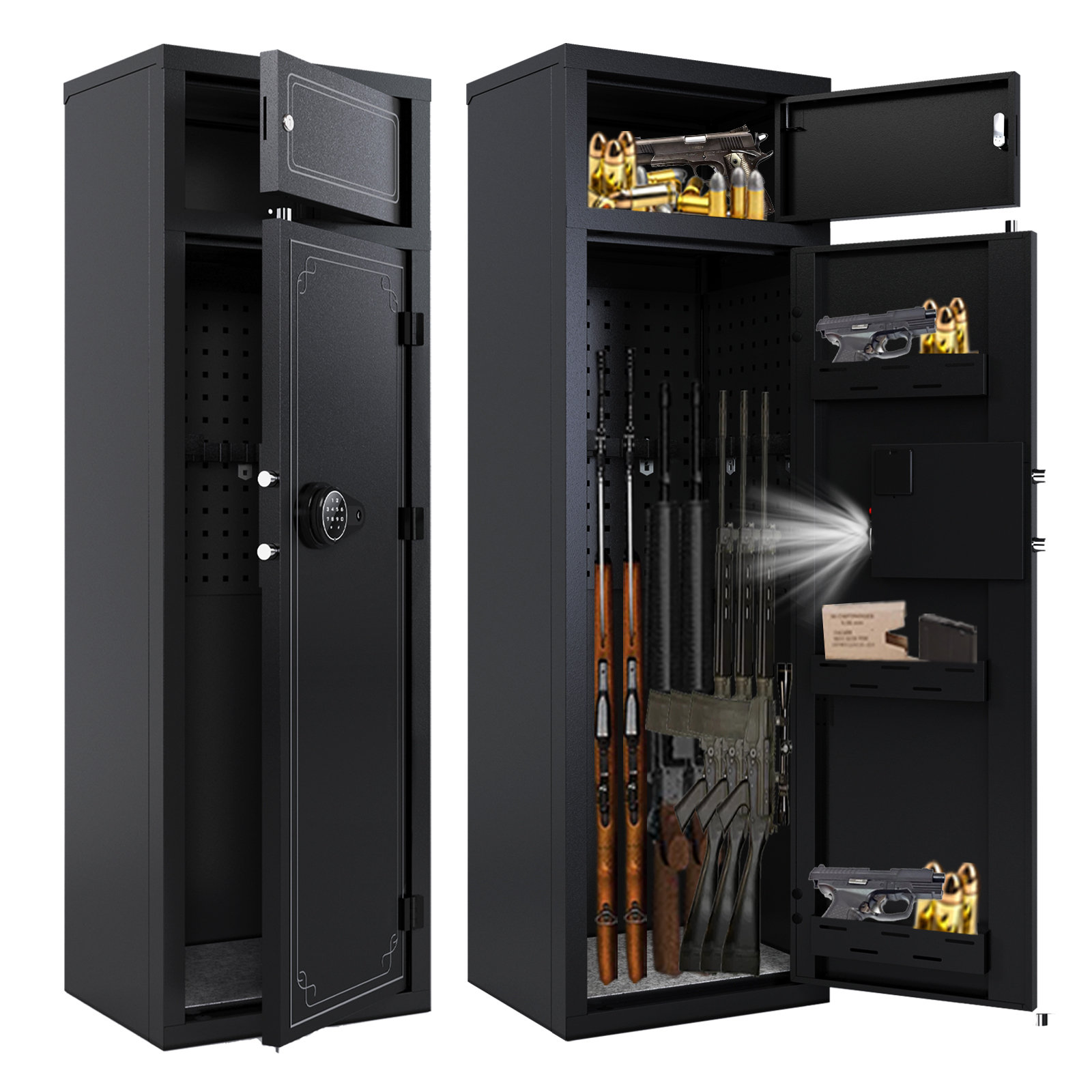 KSK GUN LOCKER Gun Locker Patiomore 10-12 Gun Safe, Large